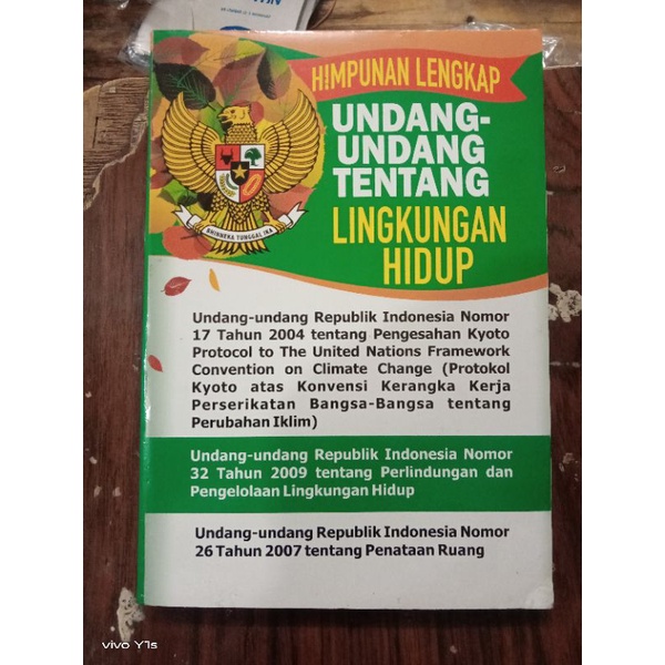 Himpunan Lengkap Undang-Undang Tentang Lingkungan Hidup (Original)