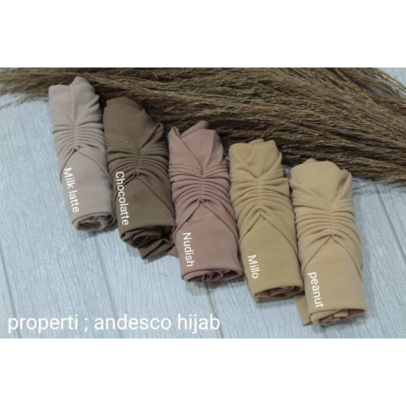 inner ciput kerut jersey / RISTY TAGOR