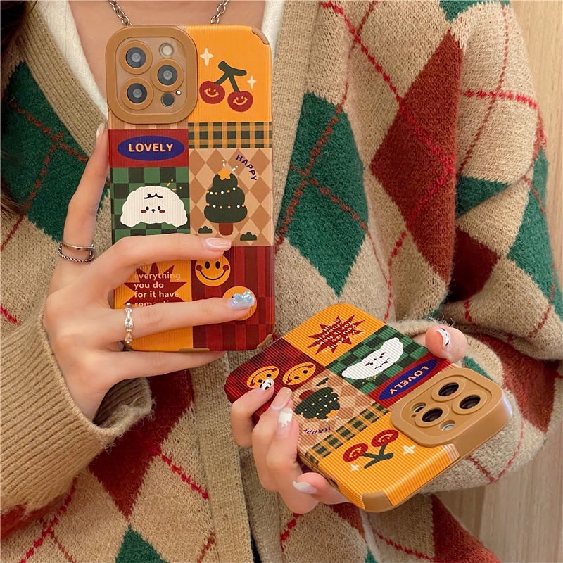 Christmas Tree Pattern For IPhone X Xs Xr XsMax 11 11Pro 11promax 12 12Pro 12ProMax 13 13pro 13promax Silicone  Case Pjsd