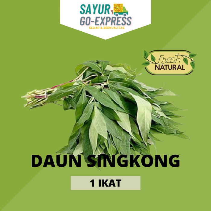

daun singkong segar