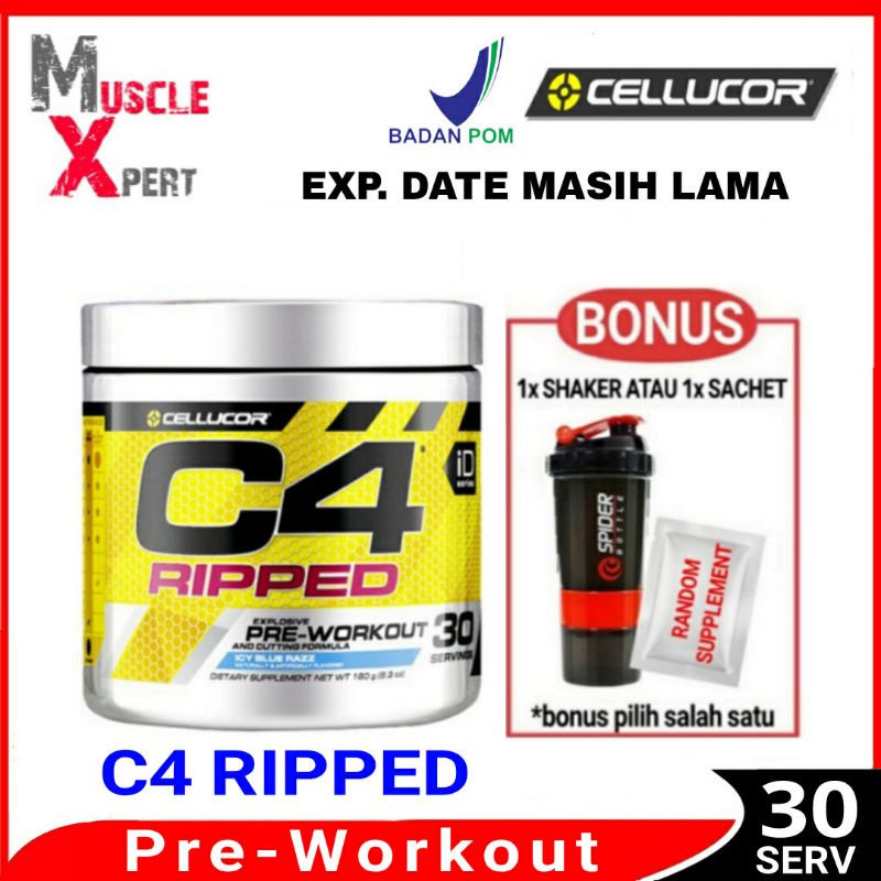 C4 Ripped 30 serv Cellucor C4 Ripped 30 servings C4 Cellucor Ripped 30serv C4 30servings C4 Ripped P