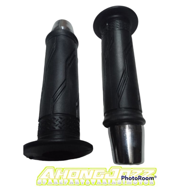 hangrip hanpad karet standar + jalu stang ninja besi croom model vixion vixion new