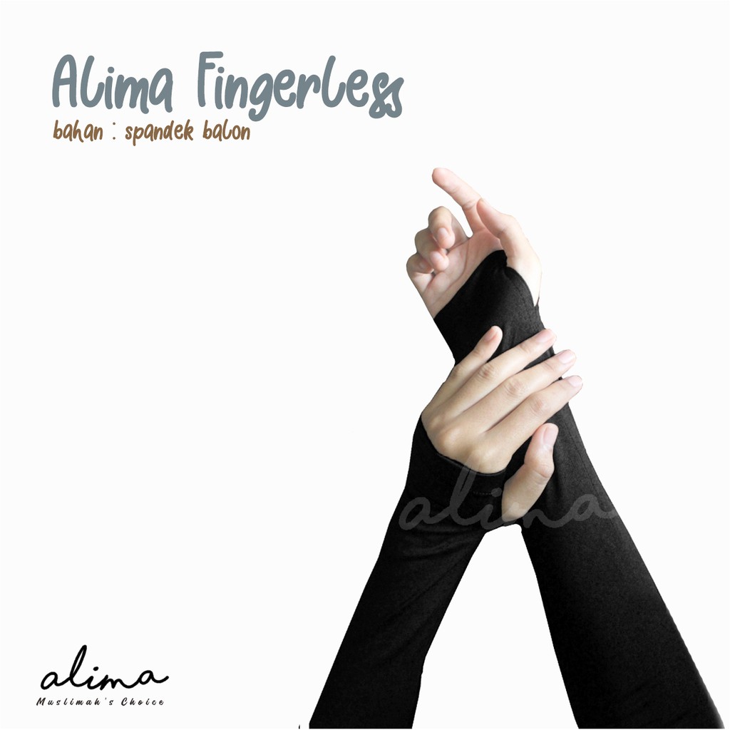 Mangset Tangan Handshock Jempol Bahan Spandek by Alima