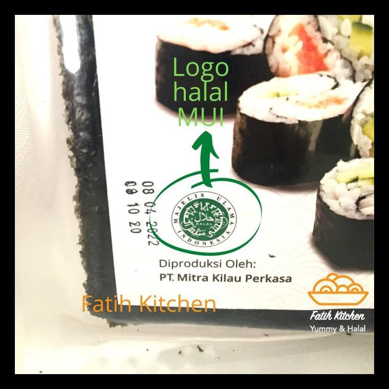 

PROMO! TOKINORI SUSHI NORI 50 LEMBAR HALAL MUI - SEAWEED RUMPUT LAUT TERMURAH
