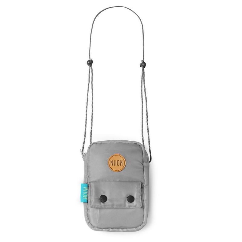 Niion Lillie Tas Selempang Hape - Abu