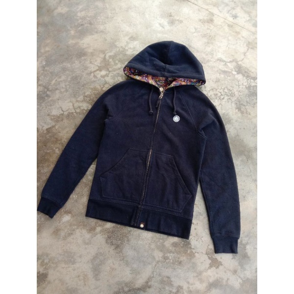 Hoodie zip pretty green second original