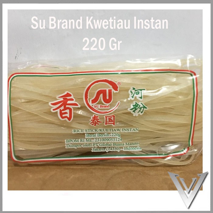 Kwetiau Kering Instan Su Brand 220 Gr - Halal
