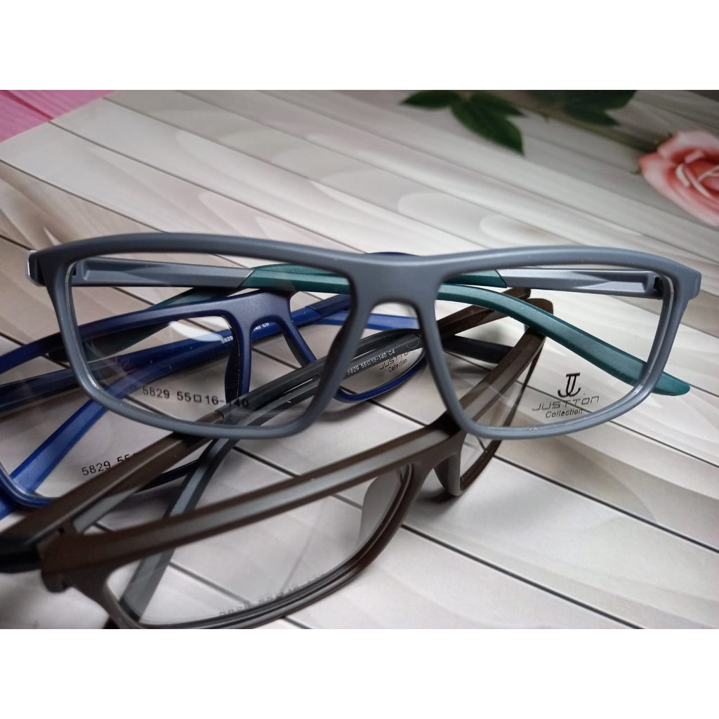 Kacamata SPORT Photocromic Anti Radiasi Blueray Pria Paket Kacamata+Lensa