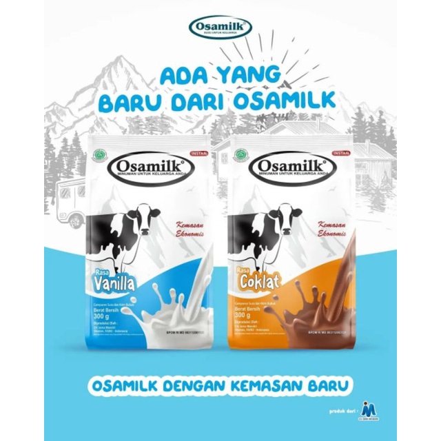 Osamilk 100% original susu penggemuk badan