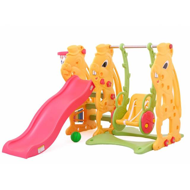 ayunan prosotan angklung basket 3 in 1 Bunny Play & Grow Activity