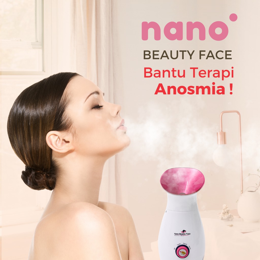 Jaco Nano Beauty Face Steam Uap Wajah  Alat Perawatan Wajah - Blue