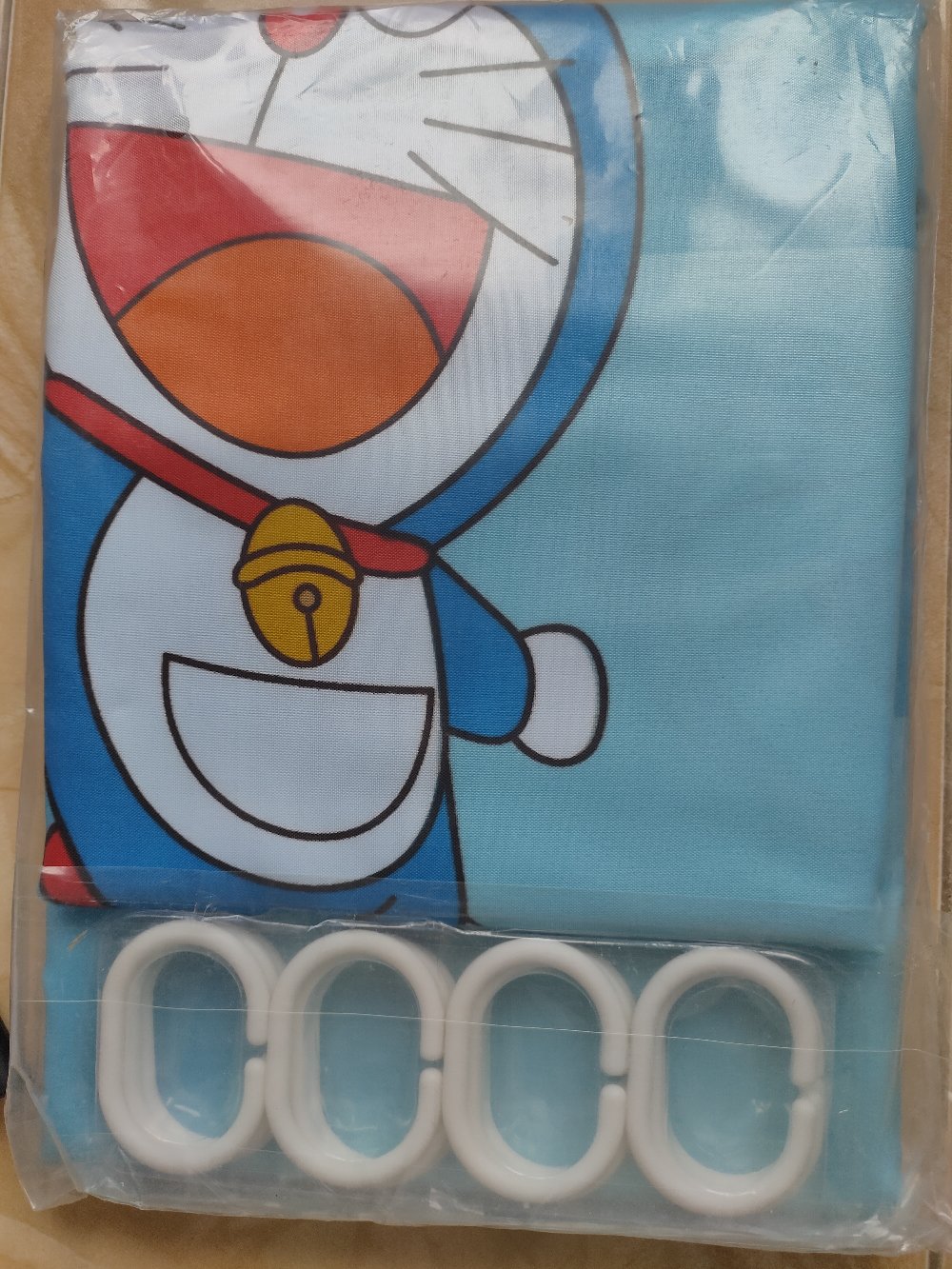 Tirai Kamar Mandi Doraemon