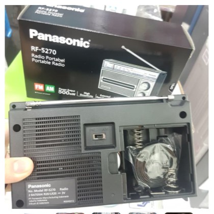 Panasonic Radio FM / AM Portable Klasik Vintage Unik RF 5270 GARANSI