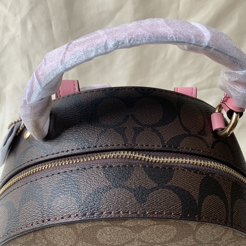 Coach Jordyn Backpack In Signature Pink (76715)