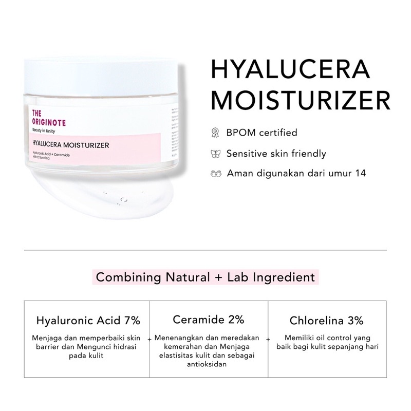 The Originote Hyalucera Moisturizer Gel