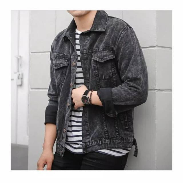 64+ Model Jaket Jeans Terbaru Distro Gratis Terbaik