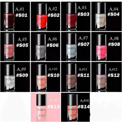 DDN 41Warna Kutek Peel Off 8ml Halal Muslimah Gel Nail Polish Cat kuku Bisa untuk Sholat Dandelion