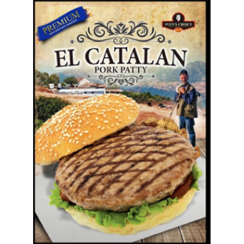 

DAGING BURGER BABI EL CATALAN PORK PATTY 125GR
