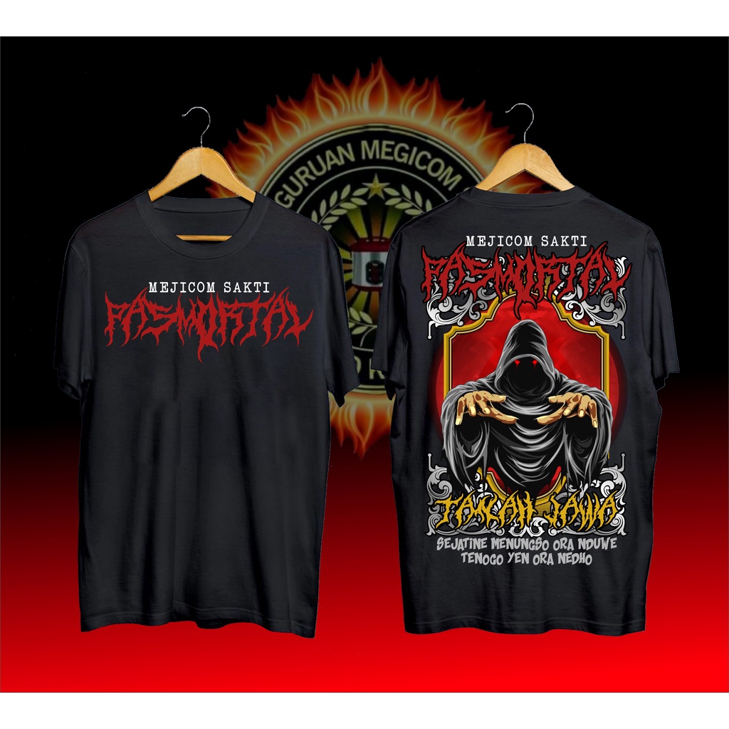Kaos Pasmortal Tanah Jawa | Kaos Magicom Sakti Tanah Jawa | Kaos PMS | Pasukan Moro Nguntal | Mejiko