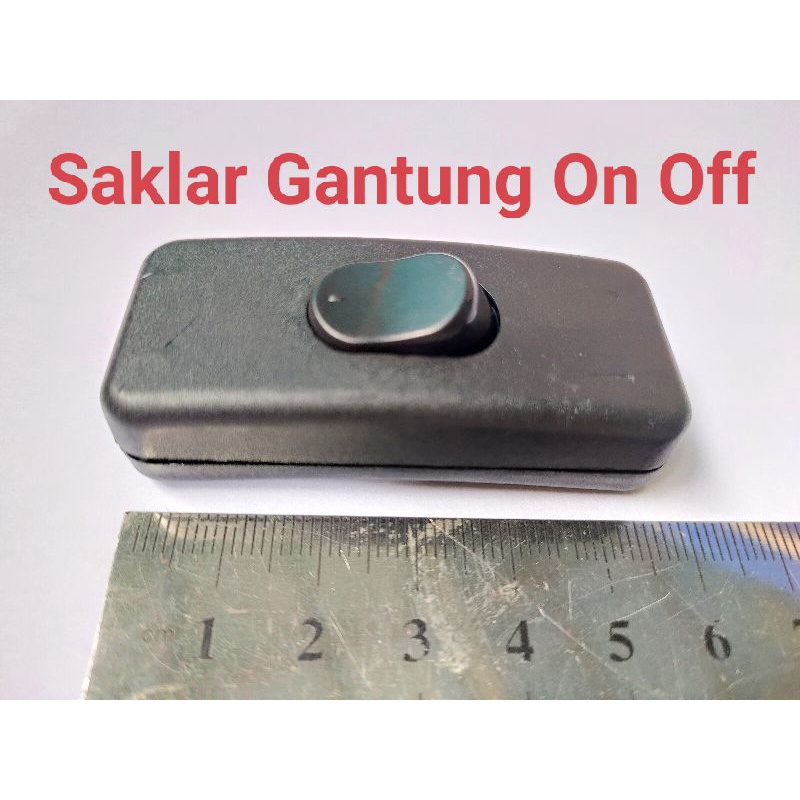 Saklar Gantung On Off 1 Tombol Saklar Kecil