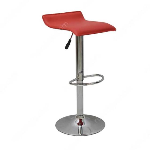 Kursi Bar Informa Barstool Kursi Cafe Hitam/Merah