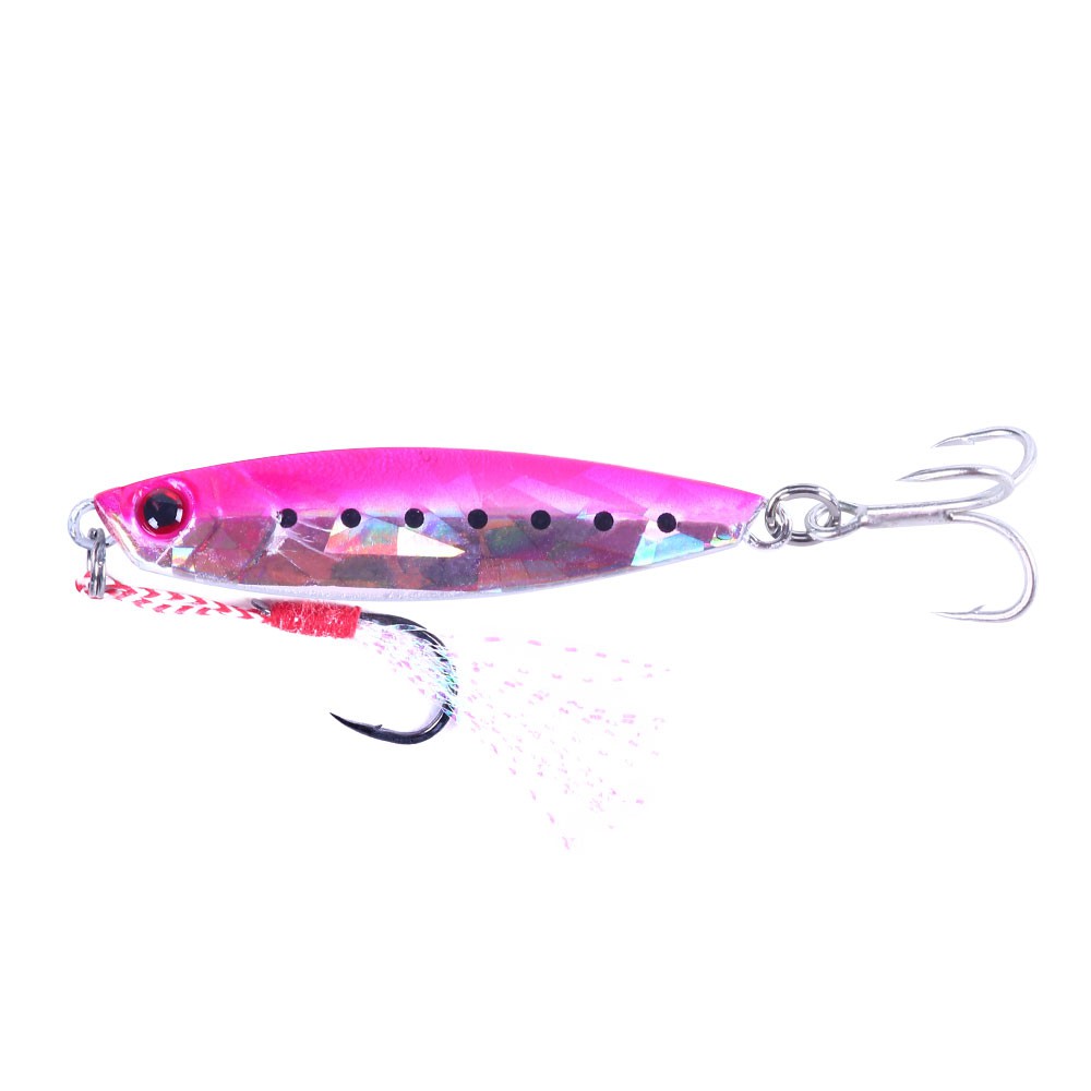 HENGJIA NEW 1PCS Luminous Metal Cast Jig Spoon 10g/15g/20g/25g/30g/40g Umpan Pncing Shore Casting Jigging Lead Fish Sea Bass Fishing Lure Artificial Bait Ikan Tackle