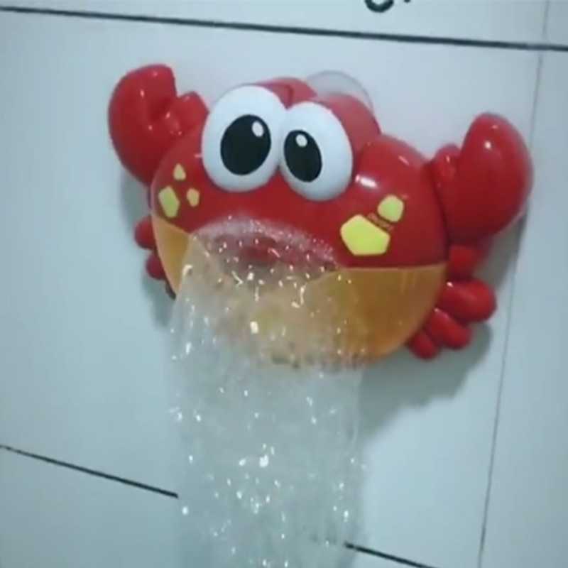 (BISA COD) RVOSTR Bubble Crab Pembuat Gelembung Sabun Balon Otomatis dengan Musik