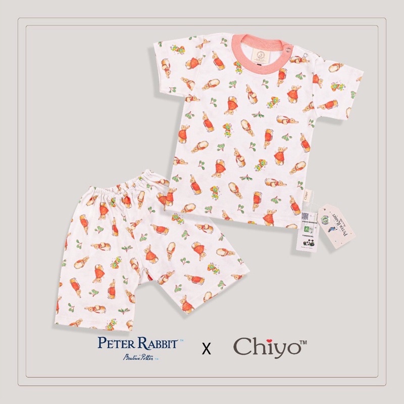 [4kg-18kg] Chiyo Stelan Pendek S/M/L Peter Rabbit BAMBOO