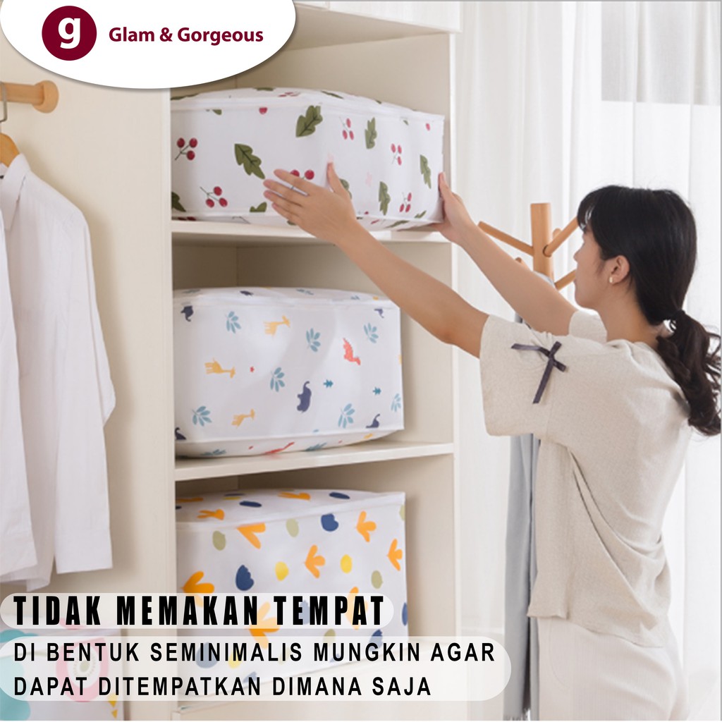 Tempat Penyimpanan Serbaguna Pakaian Selimut Storage Bag - TP009