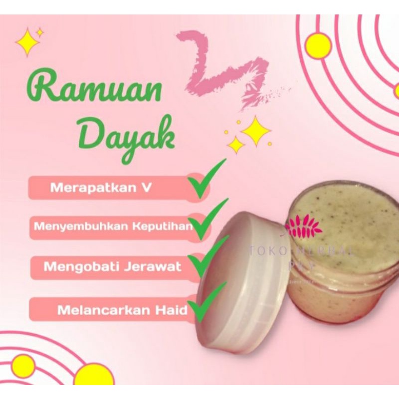 Ramuan DAYAK Kalimantan Perapat Missv (BELI 5 FREE 1) 100% ORIGINAL