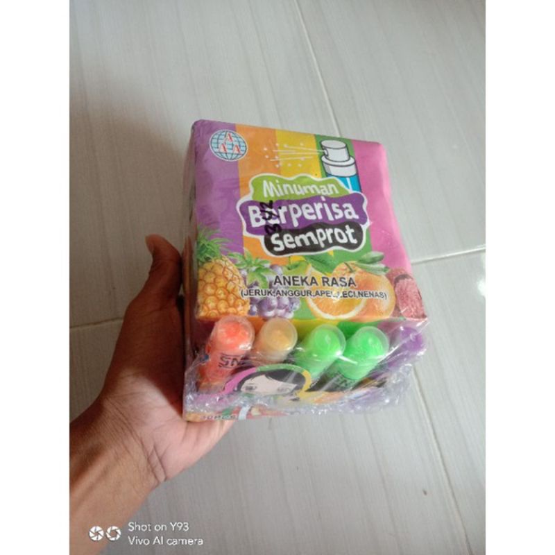 permen semprot/candy sprush/rasa buah buahan