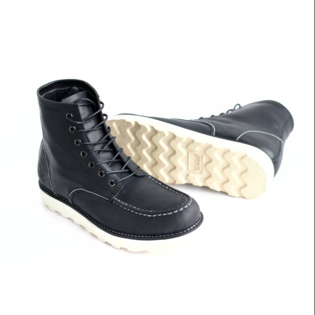 SEPATU BOOTS KULIT KEREN ORIGINAL HANDMADE BIKERS COWOK