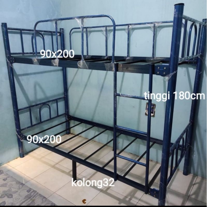 Promo Ranjang tingkat Besi 90x90x200