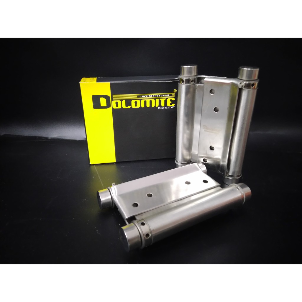 ENGSEL PER KOBOI BOLAK BALIK KUNCI PINTU RUMAH MURAH 4" STAINLESS 2123