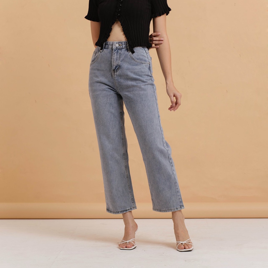 VIERLIN - Jeans 1335 - HIGHWAIST KULOT JEANS