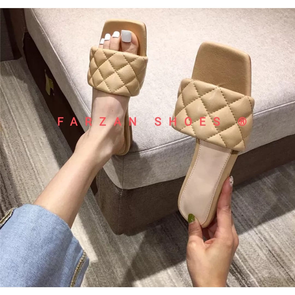 REAL PICT COD VIRAL SANDAL WANITA ELEGANT NHA 01 SERBA SHOES