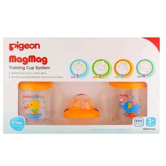 Pigeon MagMag New Training Cup System 3m+ 180ml - 038058