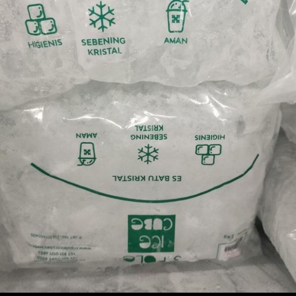 3 tri pole ice cube es batu kristal 5kg ♠