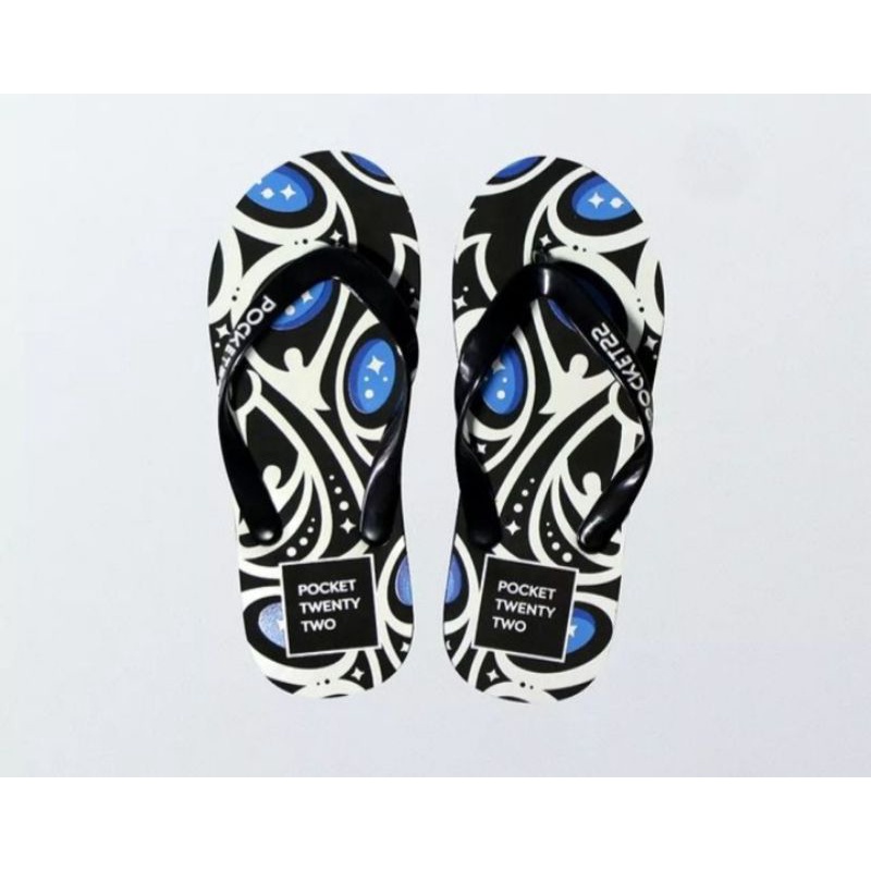 SANDAL JEPIT PRIA POCKET22 ORIGINAL - MONROE HITAM