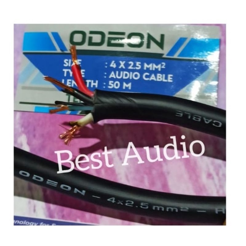 Kabel speaker serabut 4x2.5mm Odeon