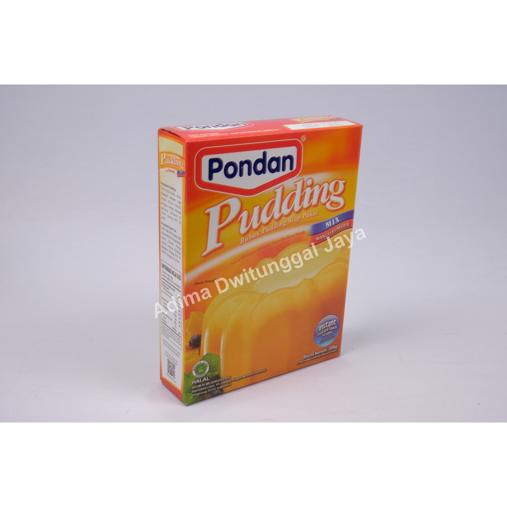 Pondan Pudding Mango / Pondan Pudding Mangga 200 gr