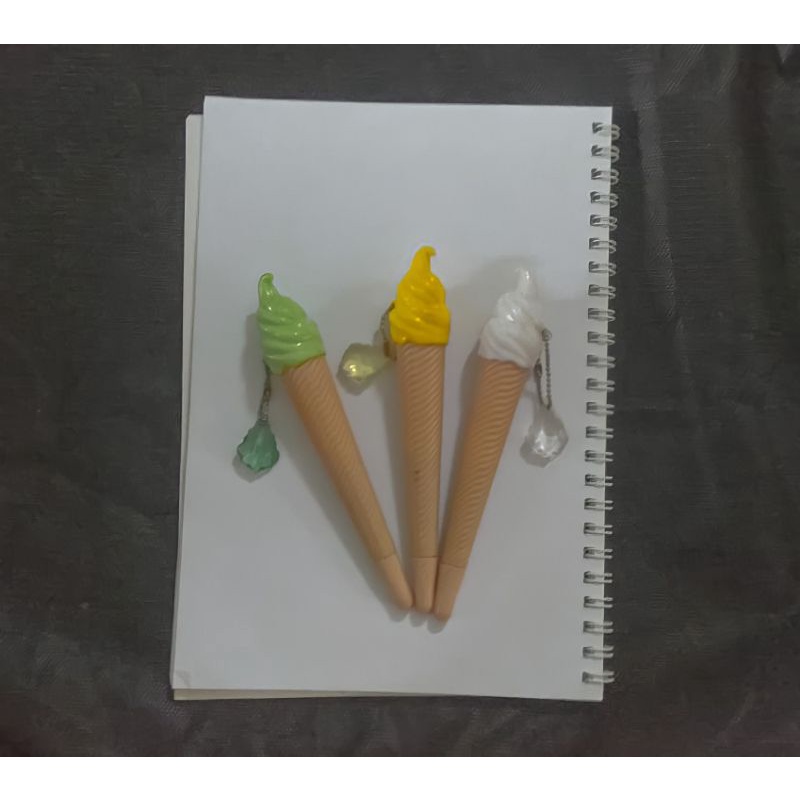

Pulpen ice cream es krim lucu warna warni