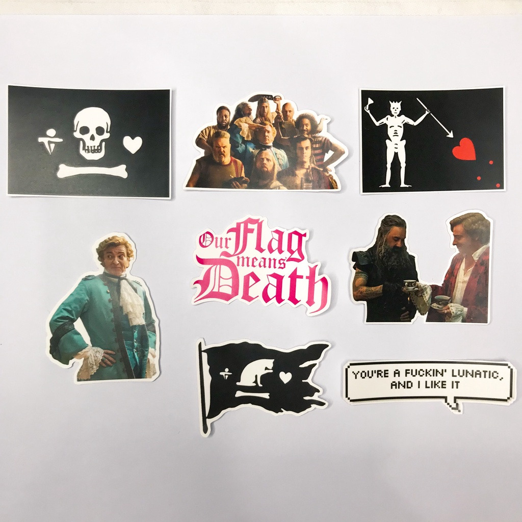 

Our Flag Means Death Sticker Pack