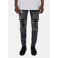 RUCAS -  GRAPHITE BIKER JEANS