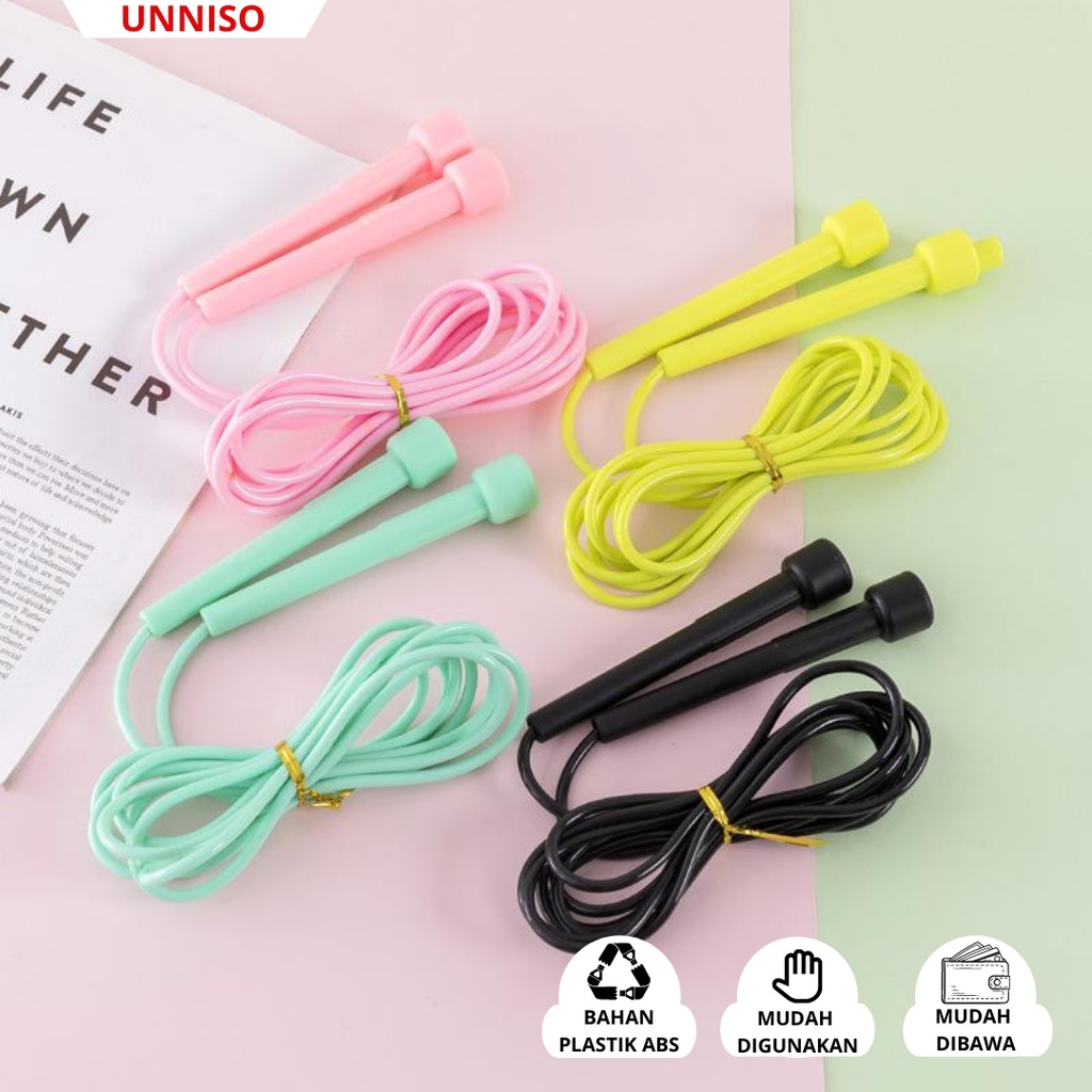 UNNISO - Tali Skipping Jump Rope PVC