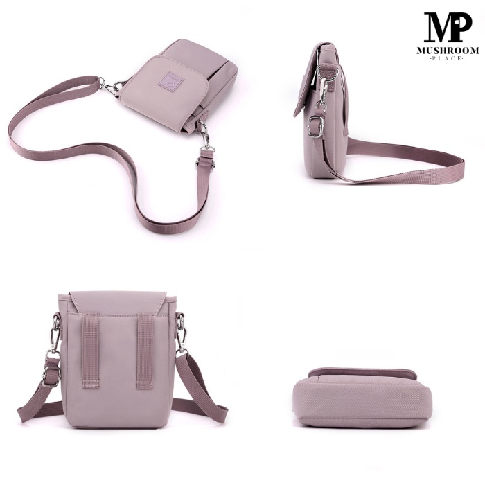 Tas Slempang Cewek Korea Warna Pastel - Sling Bag Mini Wanita - Slingbag Kecil Tipis