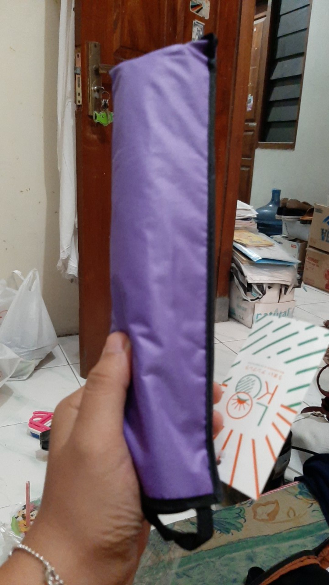 Ombotak Payung Lipat 3d New. Magic Umbrella Hujan 3 Dimensi Warna Random