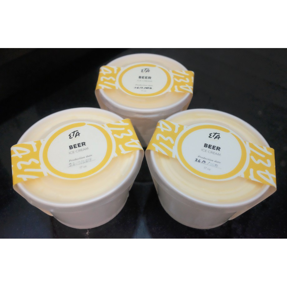 

ETA Beer Ice Cream | Es Krim Rasa Beer - 500 ml