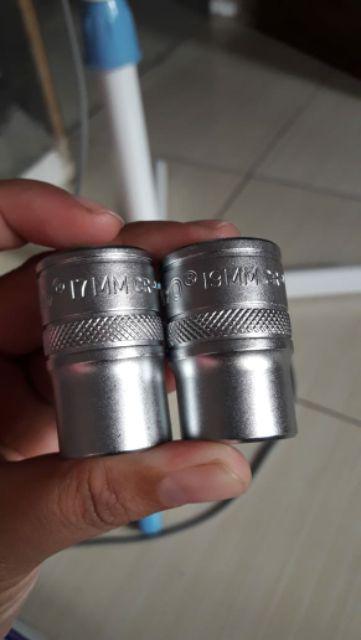 Mata Kunci Sock 17 Mm Tekiro 1/2 Dr 6 & 12 Pt