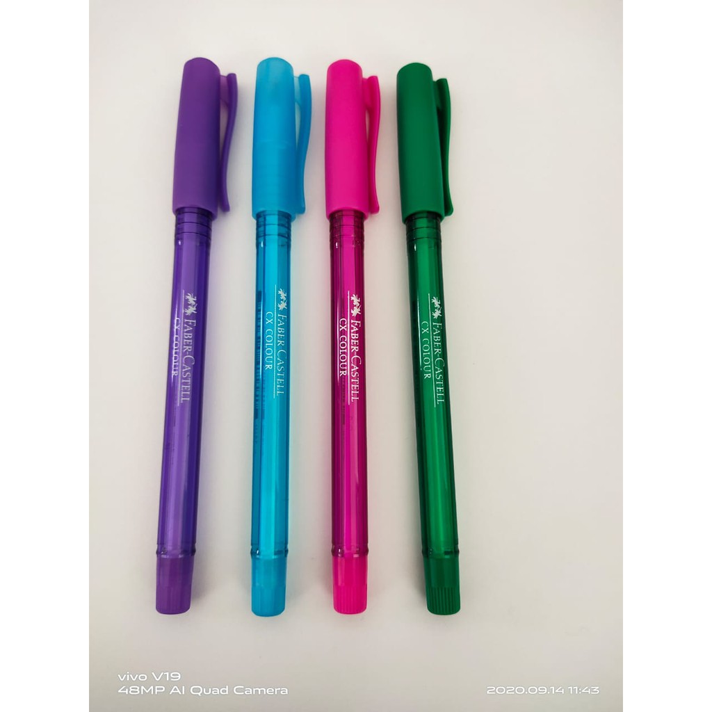 

Pen CX Colour 1.0mm FABER CASTELL ball pen pulpen pena